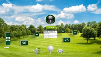 Digital Golf Game fully branded