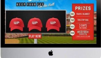 Interactive touchscreen game for promotional events