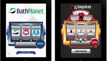 Digital Slot Machine Games on an iPad