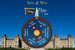 Creative promotion to gain listings. Prize Wheel for Realtors