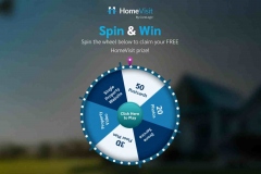 Custom prize wheel game built for a beverage brand sampling event