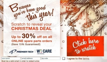 Holiday Scratch Off GAme