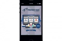 Mobile example of a Virtual Slot Machine