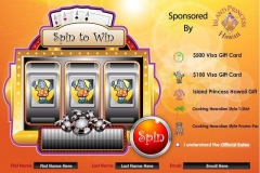 Colorful Lead Gen Slot Machine Game