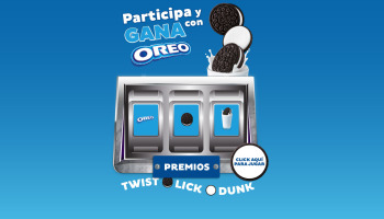 Oreo Branded Slot Machine used at a Trade Show