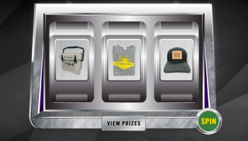 QR code entry point built into the slot machine game interface