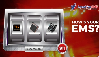 Logo overlay frames the win screen of this branded slot game