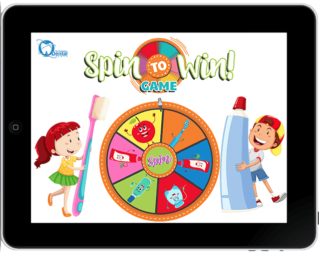 interactive ipad prize wheel game
