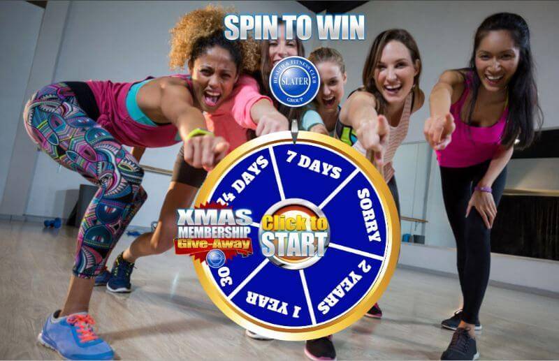 Spinning digital prize wheel