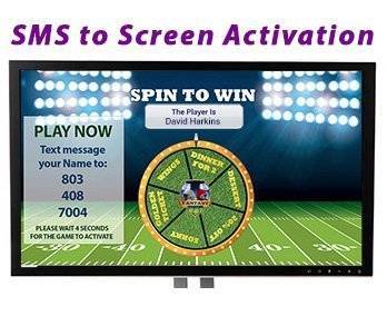 SMS to Screen Technology