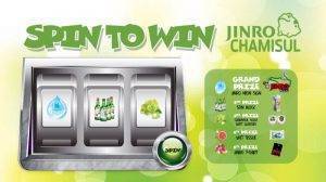 Slot machine for trade show