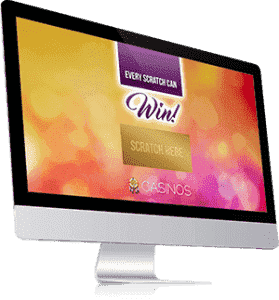 Digital scratch off game at expos