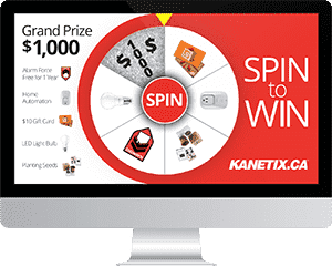Digital Marketing Wheel at Trade Shows