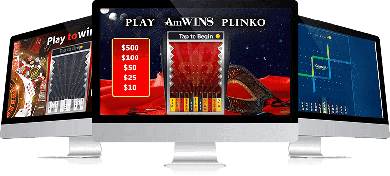 Plinko Style Marketing Game